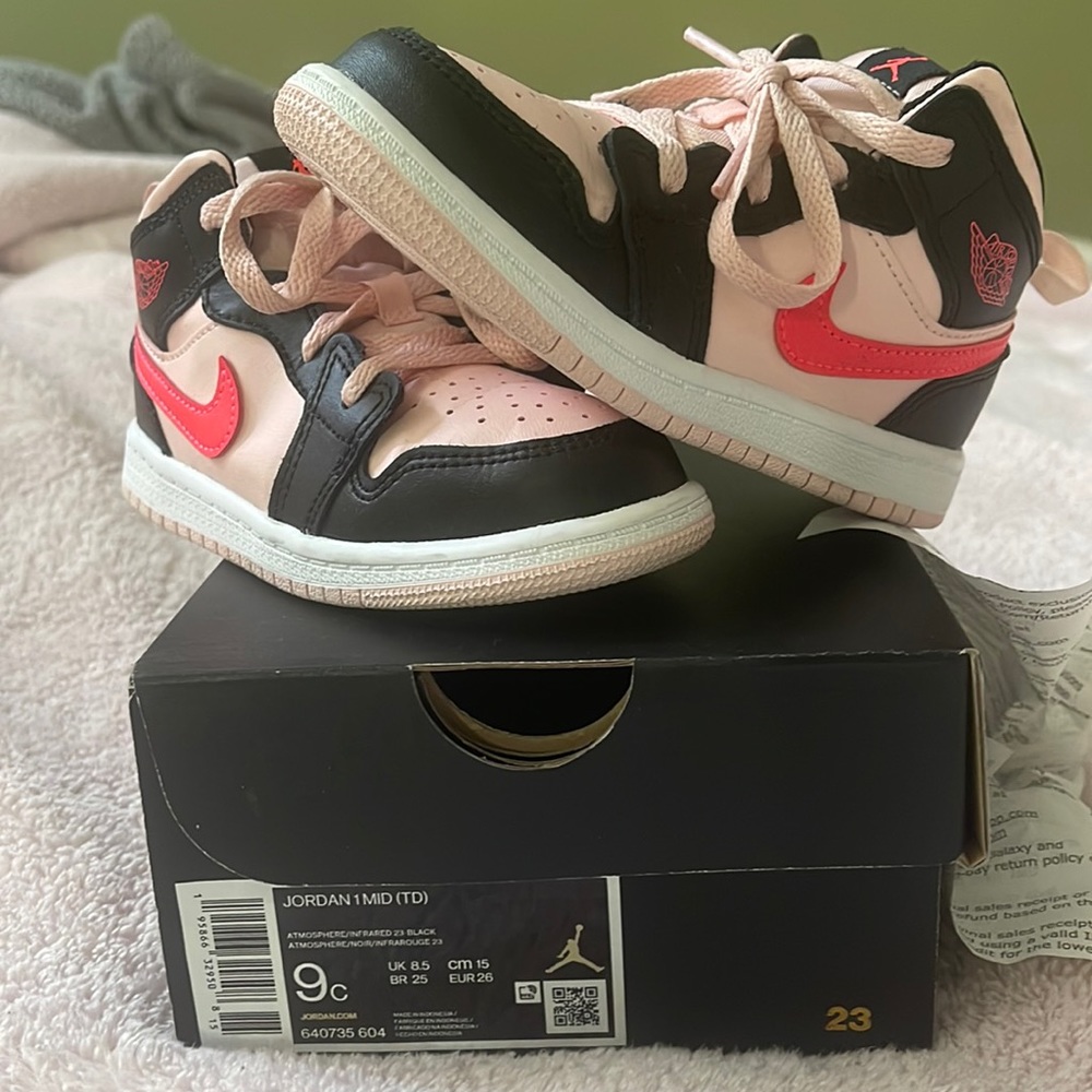 Jordan 1 mid atmosphere infared
